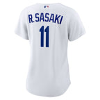 Rōki Sasaki Los Angeles Dodgers Nike Women's Replica Jersey - White