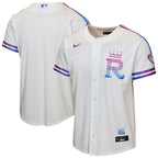 Kansas City Royals Nike Youth 2026 City Connect Stadium Jersey - White