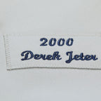 Derek Jeter New York Yankees Mitchell & Ness Cooperstown Collection 2000 World Series Authentic Jersey - Gray