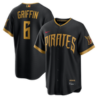 Konnor Griffin Pittsburgh Pirates Nike 2026 City Connect Stadium Jersey - Black