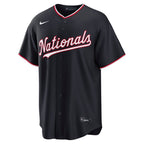 James Wood Washington Nationals Nike Road Replica Jersey - Gray