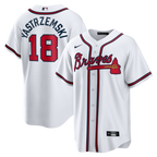 Mike Yastrzemski Atlanta Braves Nike Replica Jersey - White