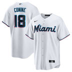 Griffin Conine Miami Marlins Nike Home Replica Jersey - White