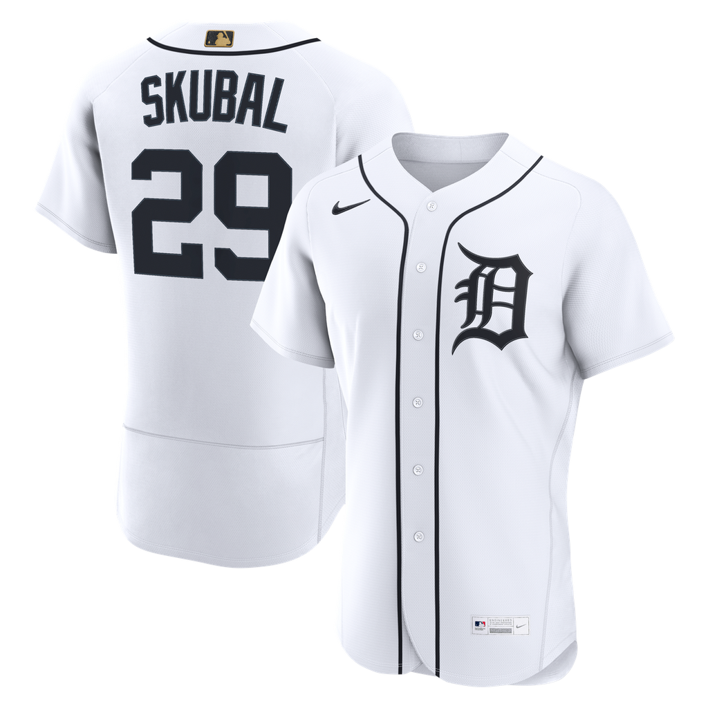 Tarik Skubal Detroit Tigers Nike Alternate MLB Awards Authentic Jersey - Navy