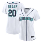 Luke Raley Seattle Mariners Nike Women's Home Replica Jersey - White