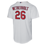 JJ Wetherholt St. Louis Cardinals Nike Youth Home Replica Jersey - White