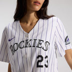 Kris Bryant Colorado Rockies Nike Women's Home Limited Player Jersey - White