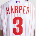 Bryce Harper Philadelphia Phillies Nike Home Elite Jersey - White