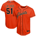 Jung Hoo Lee San Francisco Giants Nike Youth Alternate 2 Replica Jersey - Black