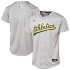 Athletics Youth Road Limited Jersey - Gray