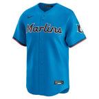 Miami Marlins Nike Limited Jersey - Blue