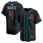 Ketel Marte Arizona Diamondbacks Nike Alternate Limited Jersey - Black