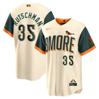 Adley Rutschman Baltimore Orioles Nike 2026 City Connect Stadium Jersey - Cream