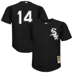 Paul Konerko Chicago White Sox Mitchell & Ness Youth Mesh Batting Practice Jersey - Black