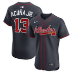 Ronald Acuña Jr. Atlanta Braves Nike Home Elite Player Jersey - White