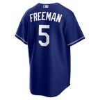 Freddie Freeman Los Angeles Dodgers Nike Alternate Replica Jersey - Royal
