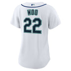 Bryan Woo Seattle Mariners Nike Women's Home Replica Jersey - White