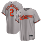 Gunnar Henderson Baltimore Orioles Nike Road Replica Jersey - Gray