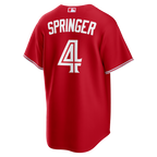 George Springer Toronto Blue Jays Nike Canada Day Replica Jersey - Red