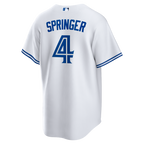 George Springer Toronto Blue Jays Nike Home Replica Jersey - White