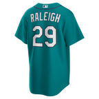 Cal Raleigh Seattle Mariners Nike Alternate Replica Jersey - Teal