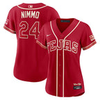 Brandon Nimmo Texas Rangers Nike Women's 2026 City Connect Stadium Jersey - Red