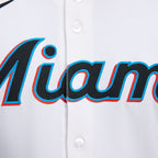 Miami Marlins Nike Home Elite Jersey - White
