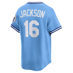 Bo Jackson Kansas City Royals Nike Throwback Cooperstown Collection Limited Jersey - Light Blue