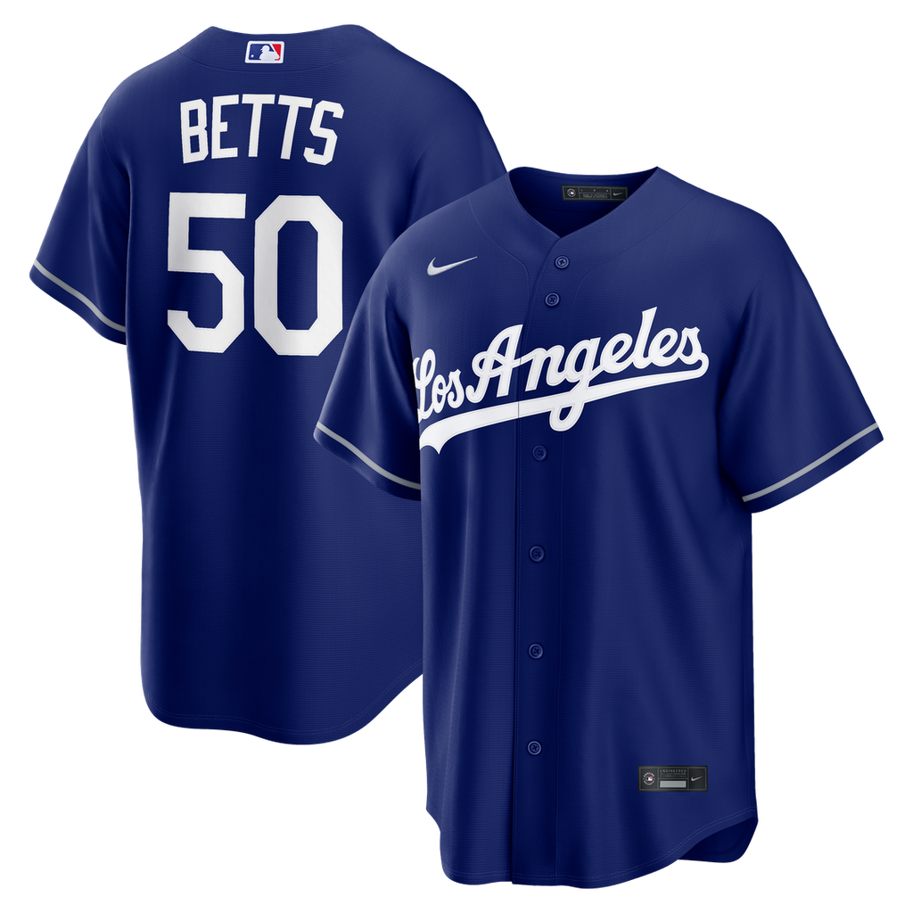 Mookie Betts Los Angeles Dodgers Nike Home Replica Jersey - White