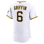 Konnor Griffin Pittsburgh Pirates Nike Home Authentic Jersey - White