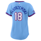 Mike Yastrzemski Atlanta Braves Nike Women's 2026 City Connect Stadium Jersey - Powder Blue