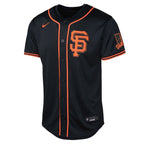 Rafael Devers San Francisco Giants Nike Youth Limited Jersey - Black
