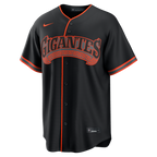 Rafael Devers San Francisco Giants Nike Alternate Replica Jersey - Black