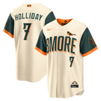 Jackson Holliday Baltimore Orioles Nike 2026 City Connect Stadium Jersey - Cream