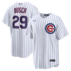 Michael Busch Chicago Cubs Nike Home Replica Jersey - White