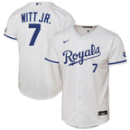 Bobby Witt Jr. Kansas City Royals Nike Youth Home Stadium Jersey - White