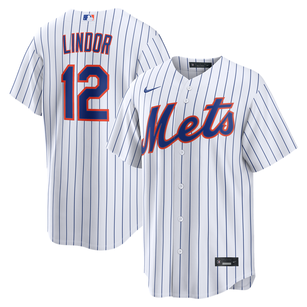 Francisco Lindor New York Mets Nike Alternate Replica Jersey - Black