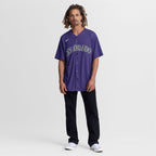 Colorado Rockies Nike Alternate Replica Jersey - Purple