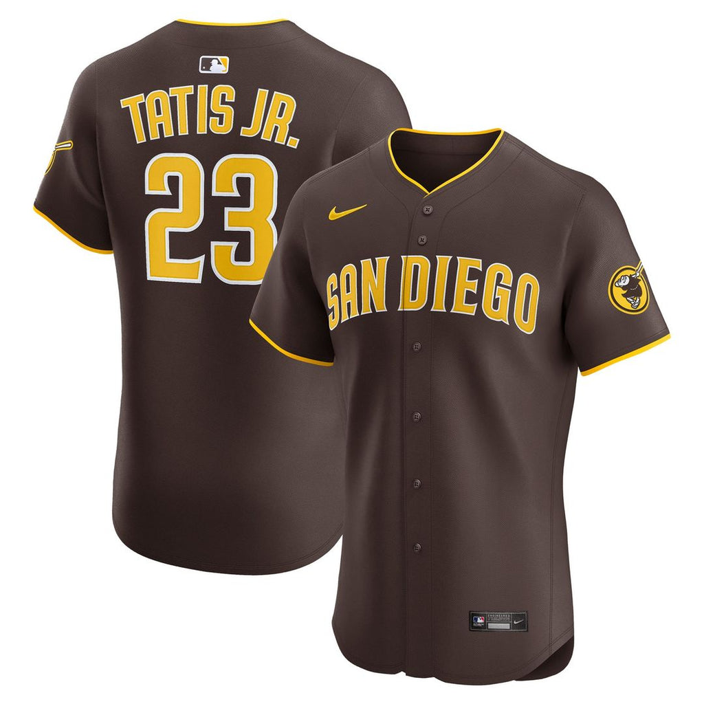 Fernando Tatis Jr. San Diego Padres Nike Alternate Elite Jersey - Sand