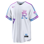 Bobby Witt Jr. Kansas City Royals Nike 2026 City Connect Stadium Jersey - White