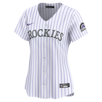 Colorado Rockies Nike Women's Home Limited Jersey - White