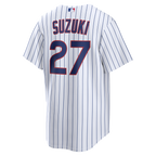 Seiya Suzuki Chicago Cubs Nike Home Replica Jersey - White