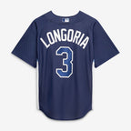 Evan Longoria Tampa Bay Rays Mitchell & Ness Authentic Batting Practice Jersey - Navy