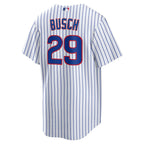 Michael Busch Chicago Cubs Nike Home Replica Jersey - White