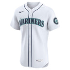 Seattle Mariners Nike Home Elite Jersey - White