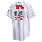 Ezequiel Tovar Colorado Rockies Nike USA 250 Fourth of July Home Stadium Jersey - White