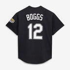 Wade Boggs Tampa Bay Rays Mitchell & Ness Authentic Batting Practice Jersey - Black