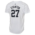 Giancarlo Stanton New York Yankees Nike Youth Home Limited Player Jersey - White