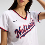 CJ Abrams Washington Nationals Nike Women's Home Replica Player Jersey - White