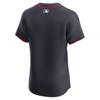 Atlanta Braves Nike Alternate Elite Jersey - Navy